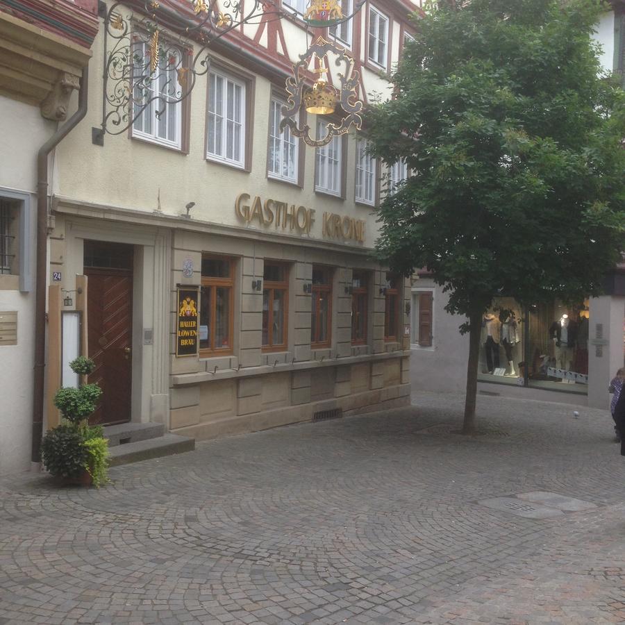 Brauereigasthof Krone Ohringen Bagian luar foto